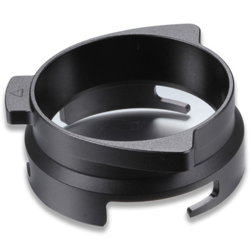 Anillo Rosa especial rico en platino Negro