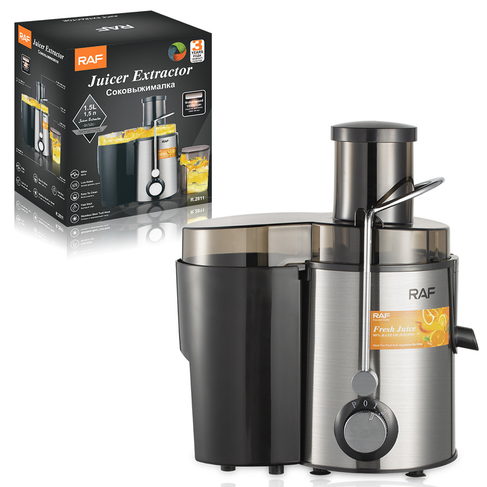 Máquina de jugo estándar europea, exprimidor automático de gran diámetro para el hogar, máquina de jugo de separación de jugo de escoria