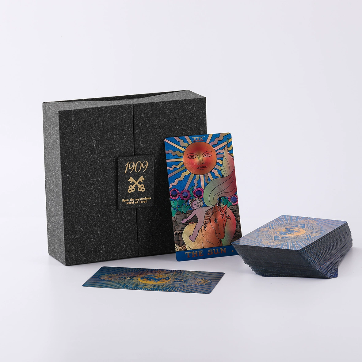 Классический золотой трафарет карта таро английское таро Cross CAROT CARDS Бог карта