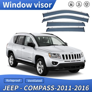 Jeep Compass üçün Pəncərə Vizoru, Güzgü Yağış Qalxanı