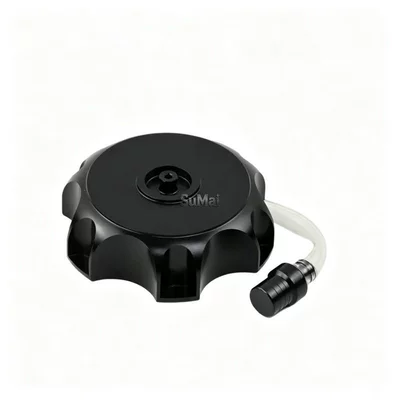 Motosiklet ləvazimatları və aksesuarları Fuel Tank Cap Apollo Little - aluminum-alloy-fuel-tank-cap-black-installation-diameter-485mm