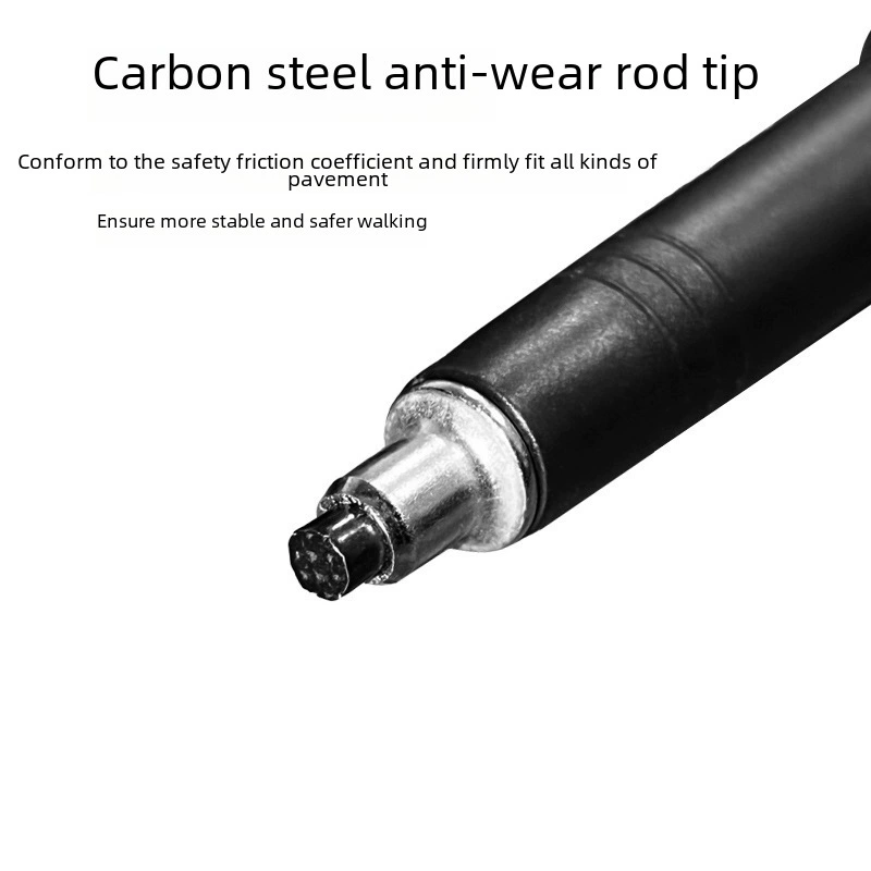 Outdoor climbing stick ultra -light multifunctional hiking cane can retractable aluminum alloy cane