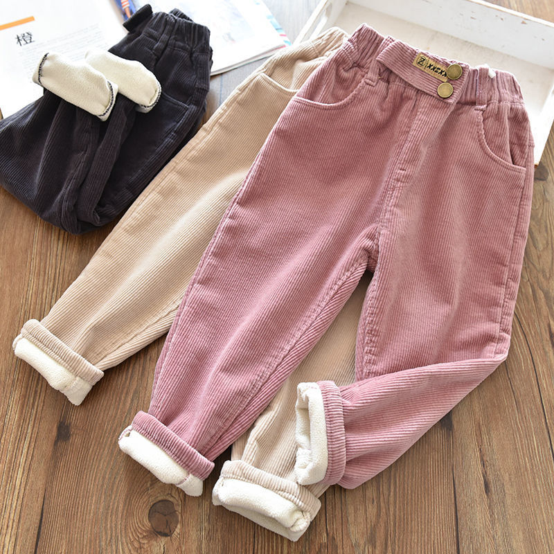 Girls Winter Trousers Beige
