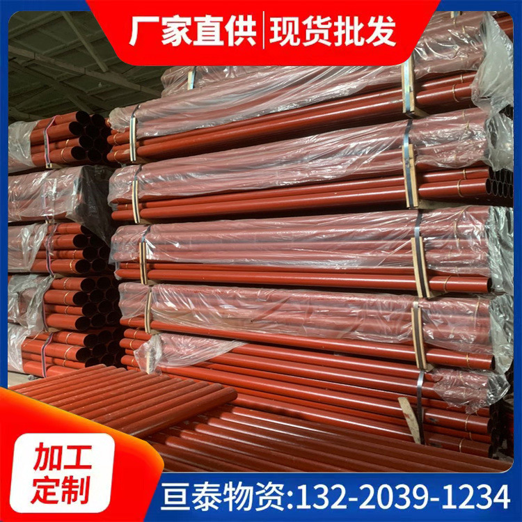 w型柔性铸铁管 排水排污工程用  流体输送管 规格全