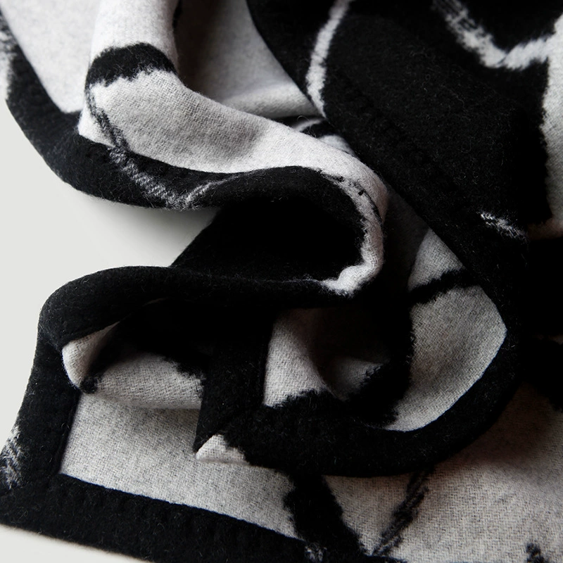 Double-sided woolen duvet, cloak