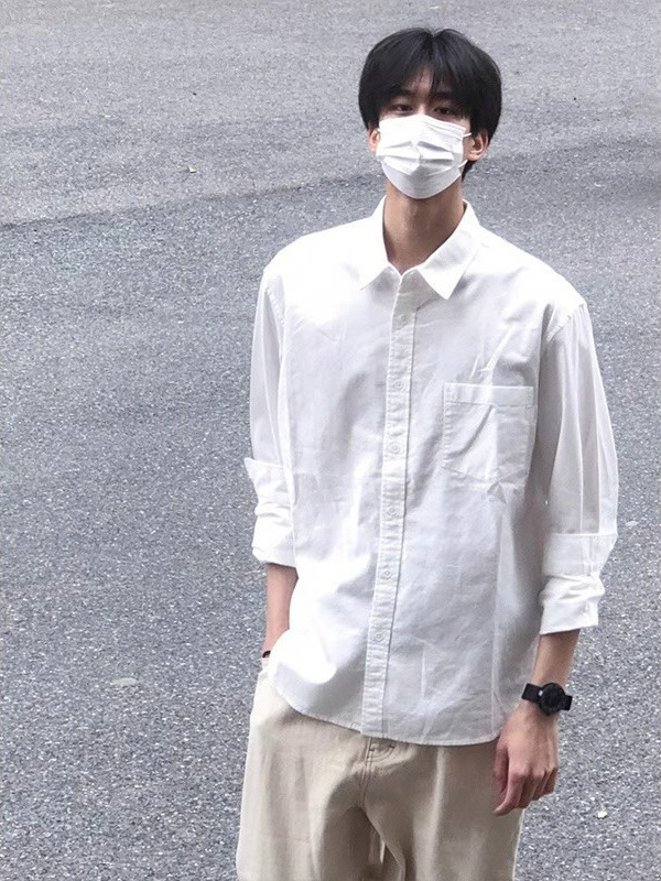 Base cotton Japanese shirt