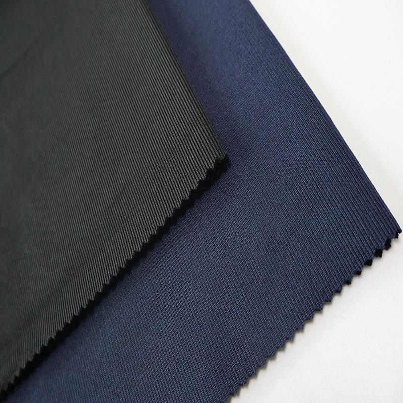 Hj21276 Polyester Spandex Warp-Knitted Ribbed Fabric 450-500Gs with Air Layer Sweatshirt Fabric Cuffs and Neckline Hj21276 Polyester Spandex Warp-Knitted Ribbed Fabric 450-500Gs with Air Layer Sweatshirt Fabric Cuffs and Neckline
