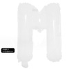 Brand white letters and numbers, evening dress, decorations, balloon, 40inch