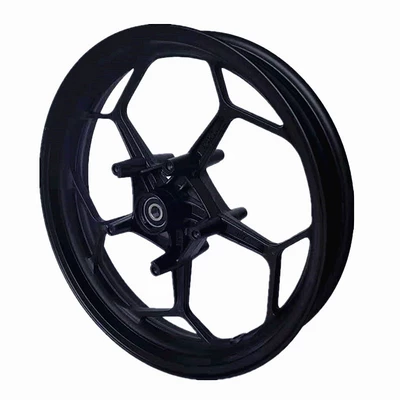 Hub: double disc brake front and rear