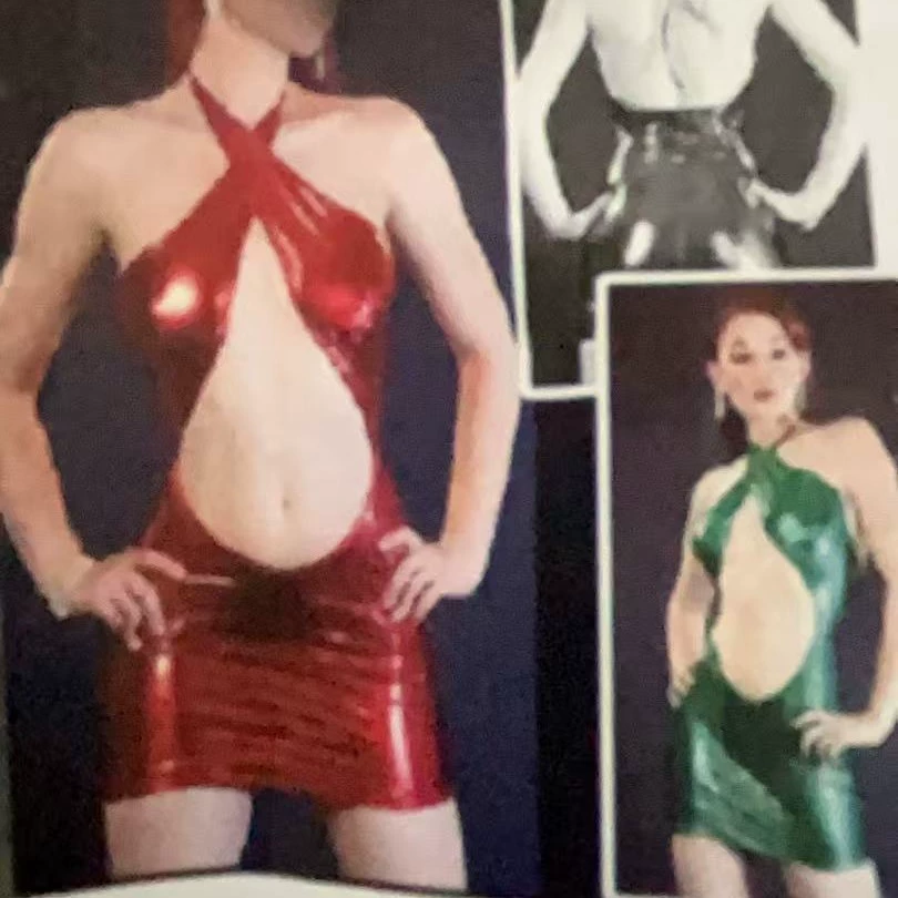 Сексуальное нижнее белье для взрослых для пар, сексуальное платье из лакированной кожи с перекрестным воротником для горячих девушек для женщин