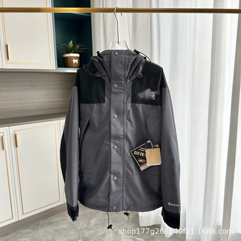 莆田1990冲锋衣美版TNF北家脸面外套男女款户外防风防水登山服潮|undefined