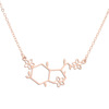 Fashionable chemical pendant, necklace stainless steel