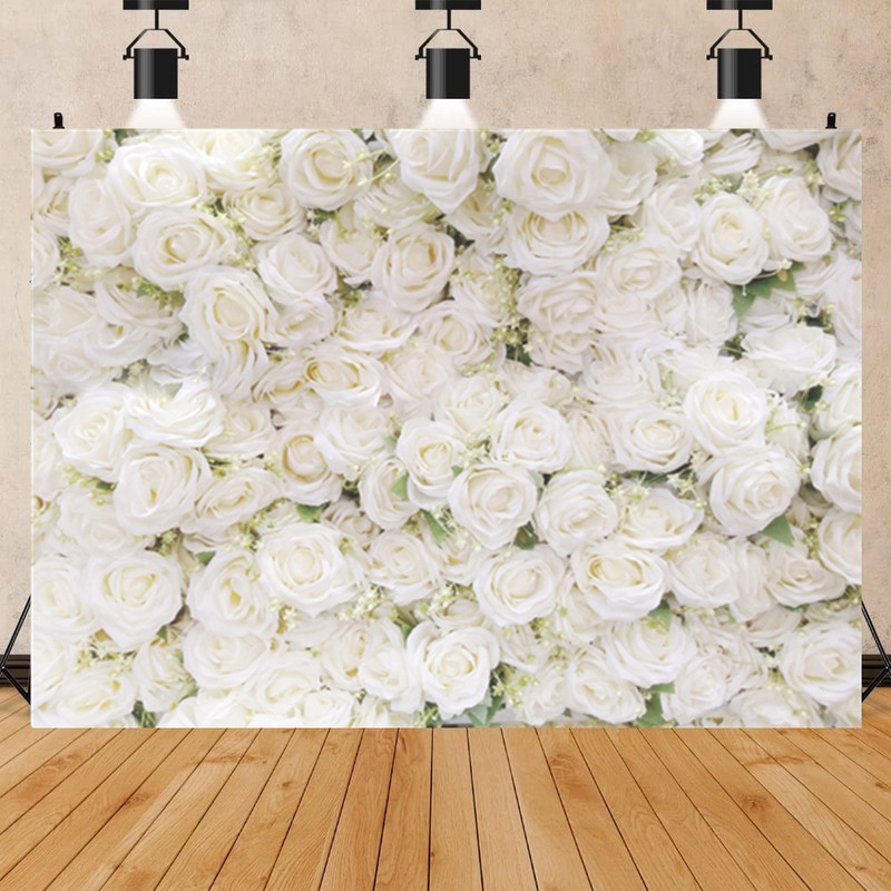 Wedding Background Romantic Floral Wedding Dress Anniversary Shooting Cross-Border New Photo Material Photo Photography Cloth