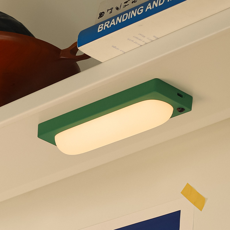 Product Strip Sensor Lamp Desk Wardrobe Walkway Sensor Turn On Light At Night Wireless Charging Night Light