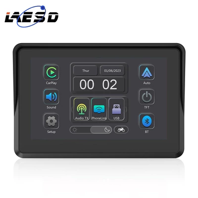 Car Convenient GPS Navigation Navigator Android Autohicar - 5-inch-q5s-f133-system-overseas-edition-motorcycle-navigation-with-carplay-android-auto