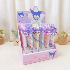日系可愛卡通自動鉛筆中小學生動漫活動鉛筆0.5mm按動寫字筆文具