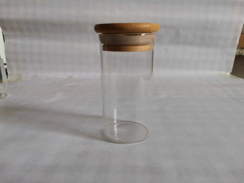 新品直径47mm高硼硅木塞玻璃瓶花茶瓶样品展示瓶干花瓶文玩密封罐