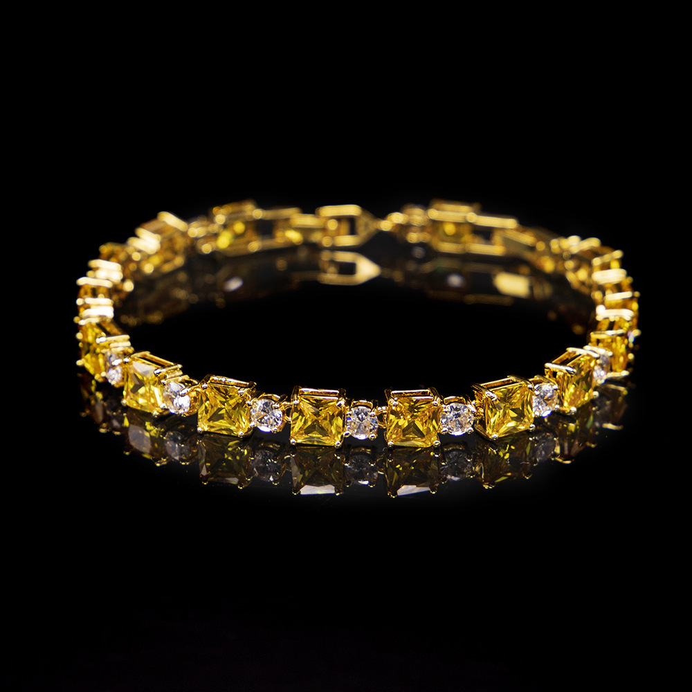 25g Weight Zircon Inlay Material Bracelets Classification 1 Piece Quantity Daily Occasion Copper Material Water Droplets Pattern Women'S Gender Inlay Design Fashion Style 1 Piece Fashion Water Droplets Copper Inlay Zircon Bracelets 无
