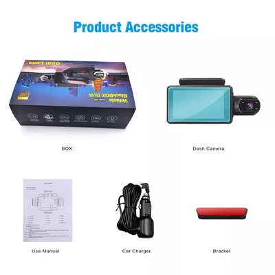 360-degree car camera 1080P, Driving recorder