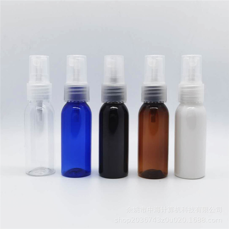 30ml圆肩小喷瓶细雾爽肤补水瓶小样试用装消毒水瓶可印刷
