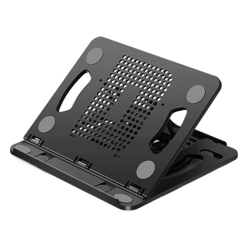 Cuaderno transfronterizo soporte de aumento de la altura plegable disipación de calor portátil soporte de la computadora soporte de escritorio altura ajustable caliente