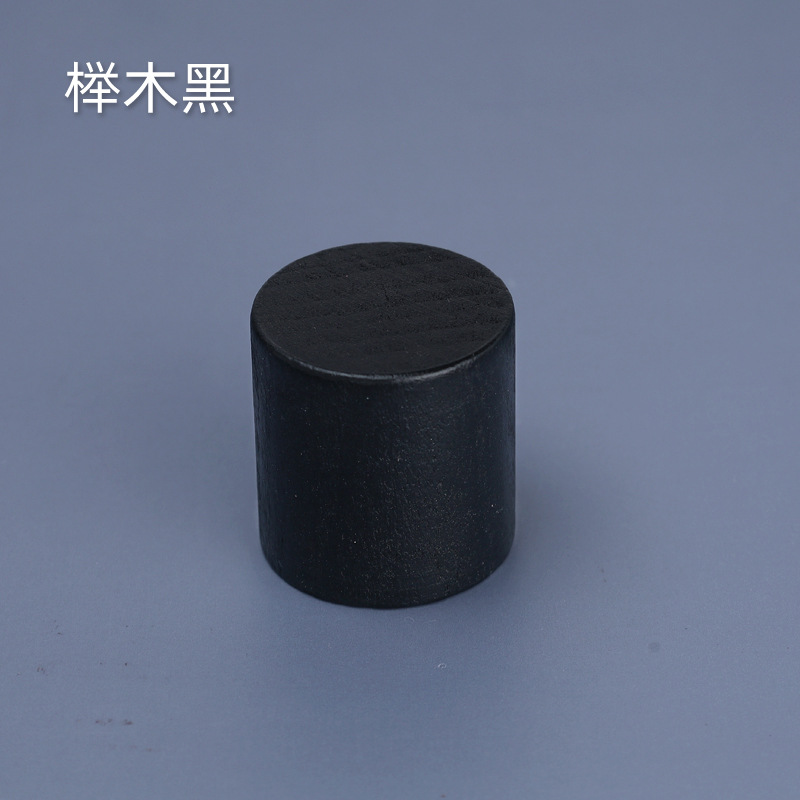 Venta al por mayor directa de fábrica en stock bayoneta botella de perfume cilíndrica multicolor cubierta de madera cosméticos cubierta de palo de rosa