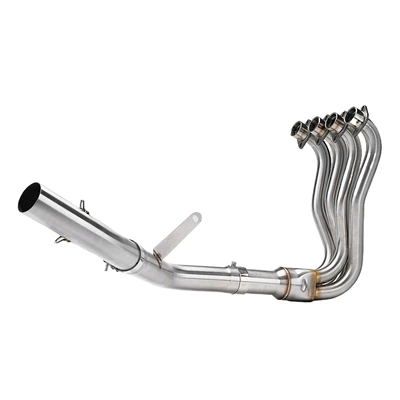 Suitable for Kove 450Rr 23-25 Motorcycle Exhaust Pipe Front Section Stainless Steel Exhaust Connection to Original Factory Port (Motorcycle exhaust pipe) - stainless-steel-front-section-51mm-inlet
