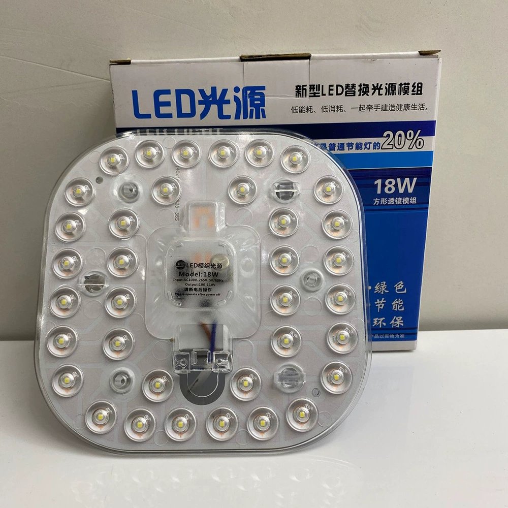 Source lumineuse LED, plafonnier, lampe économe d'énergie à changement magnétique