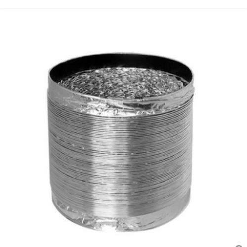 Manufacturer double-layer thickened 100mm aluminum foil air duct bathroom fan exhaust pipe extensible soft pipe exhaust ventilation smoke pipe