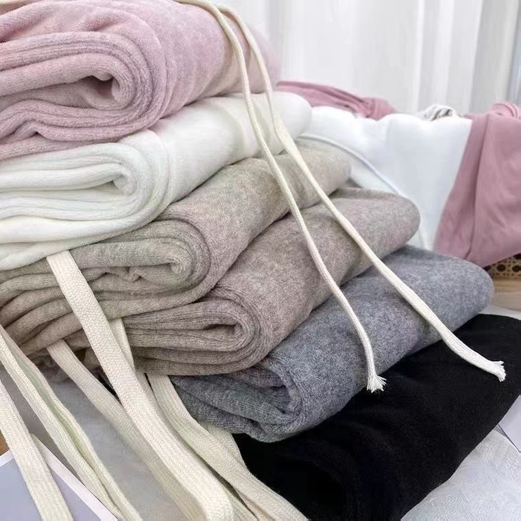 autumn cashmere trousers for leisure