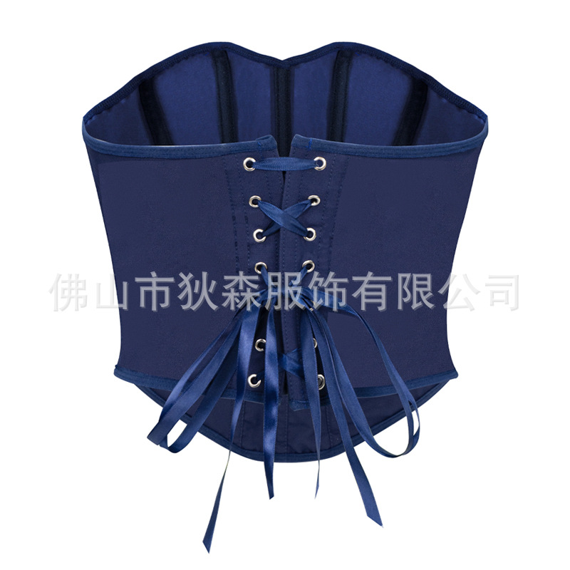 El nuevo sujetador de espina de pescado de palacio europeo y americano, las mujeres usan una chica sexy, la cintura es delgada, la parte superior del tubo para moldear el cuerpo