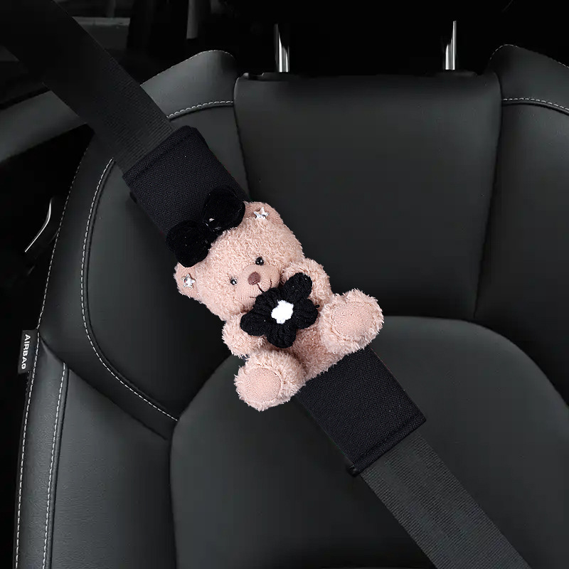 Funda Protectora para Cinturón de Coche de Peluche Artificial