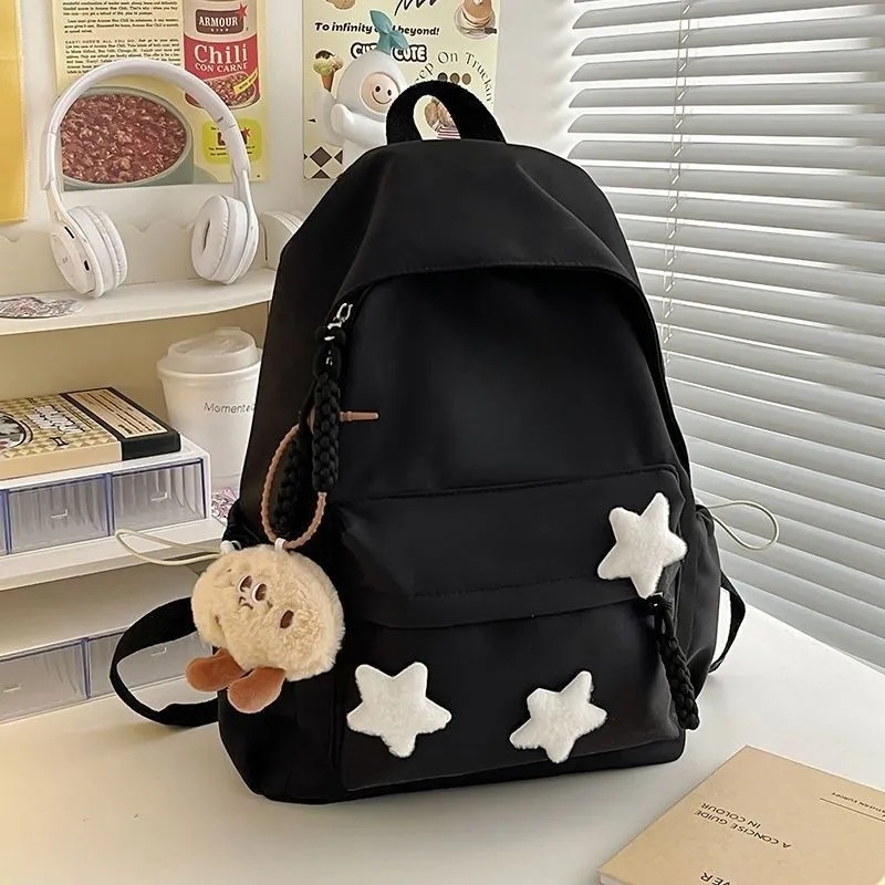 Junior High School Students' Schoolbags, Girls' High School Students' New Japanese-Style Large-Capacity Versatile Backpacks, Girls' Student Bags