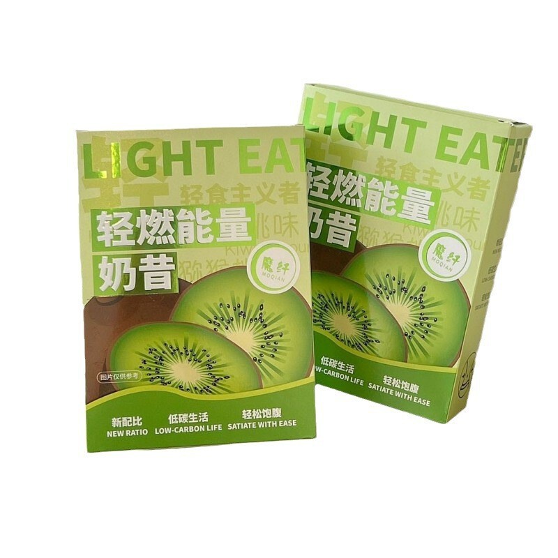 Light burning energy milkshake powder Kiwi flavor konjac powder collagen peptide oat meal filling factory customization