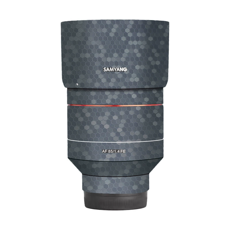 Наклейка-пленка для объектива «Strolling donkey», подходит для объектива Mori Sanyang AF85mm f/1.4 с байонетом Sony, цветная защитная пленка