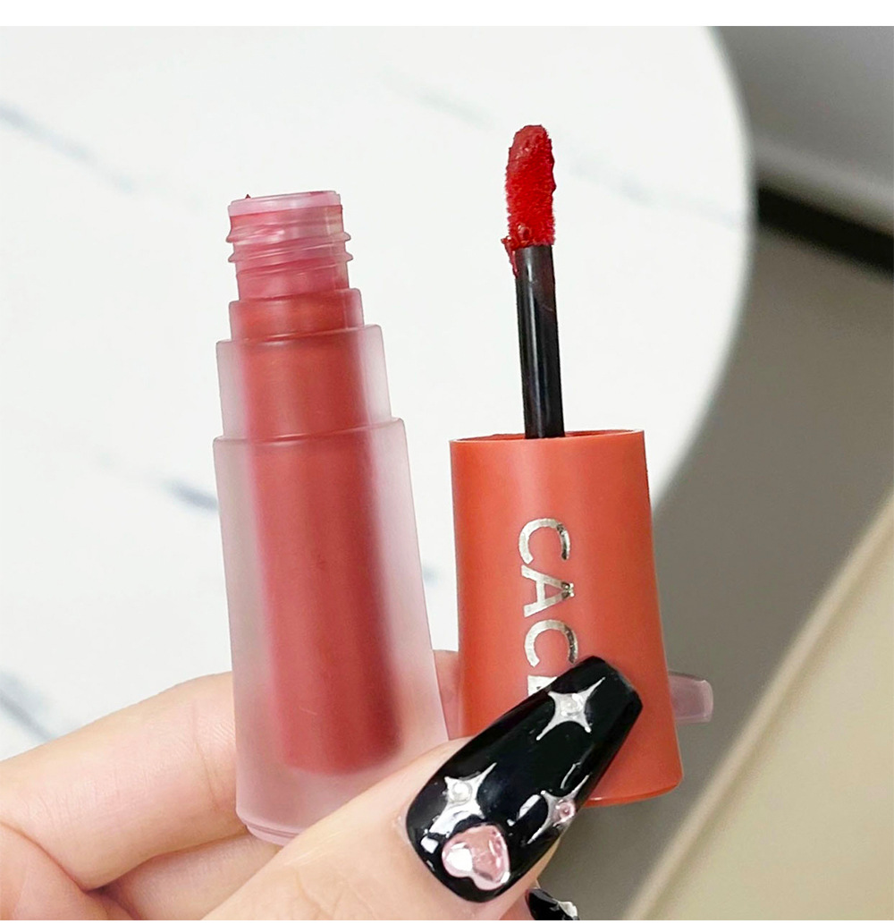CACE Pure Matte Lip Clay Velvet brightening Lip Gloss, Light and versatile makeup wholesale, live-streamed by Internet celebrities undefined