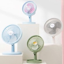 荣鑫313新款台扇电风扇大风力自动摇头可调档位学生宿舍小型风扇