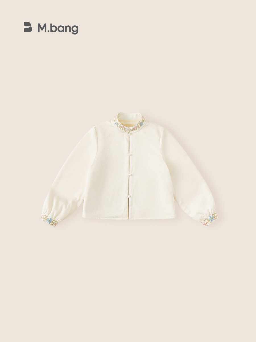 Ropa de niños Youbao, vestido de Año Nuevo de la niña, vestido de invierno, vestido de aniversario de la niña, estilo nacional de la dinastía Tang, chaleco de dos partes
