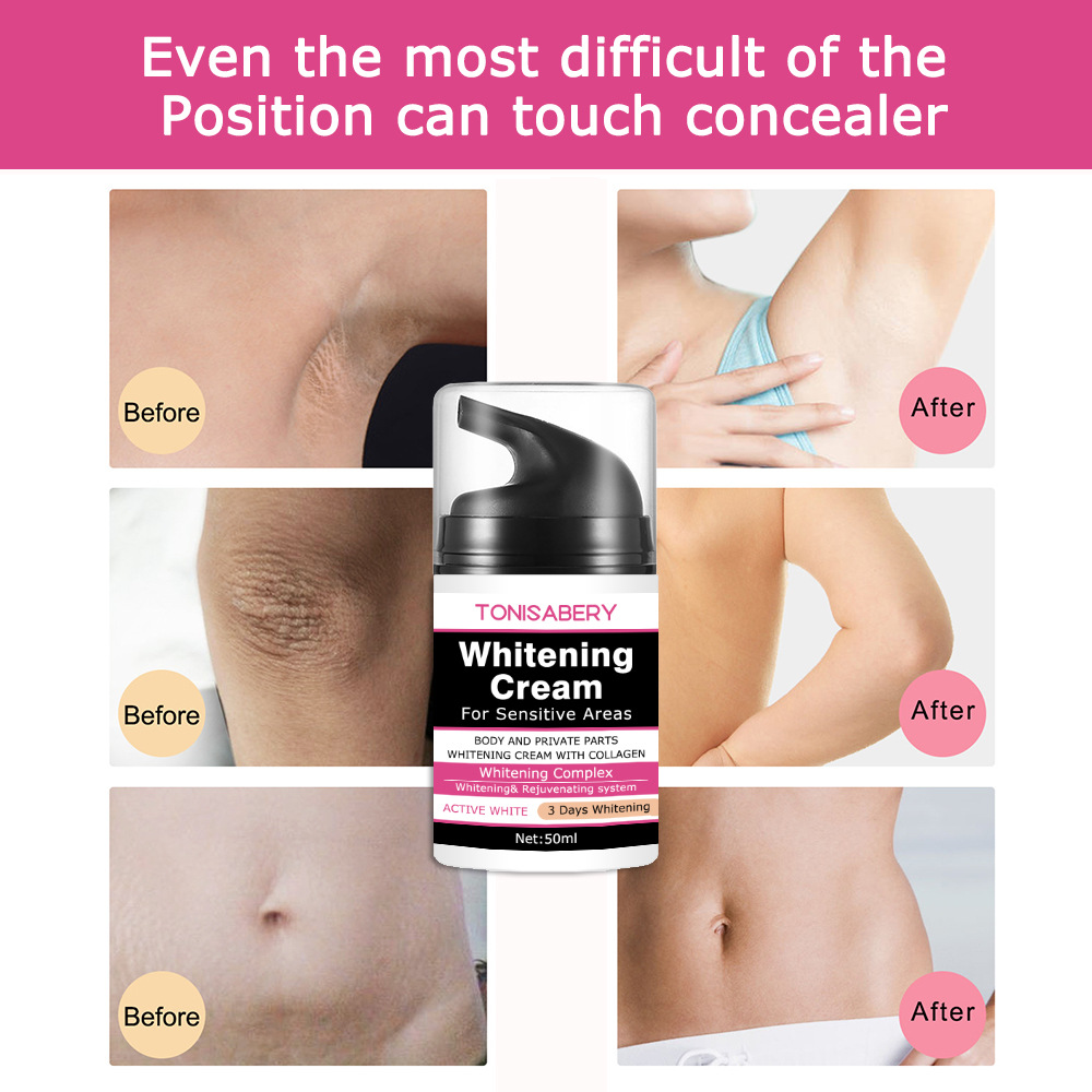 TONISABERY and Moisturizing Armpit Cream Body Lotion 50ml_voghion.com