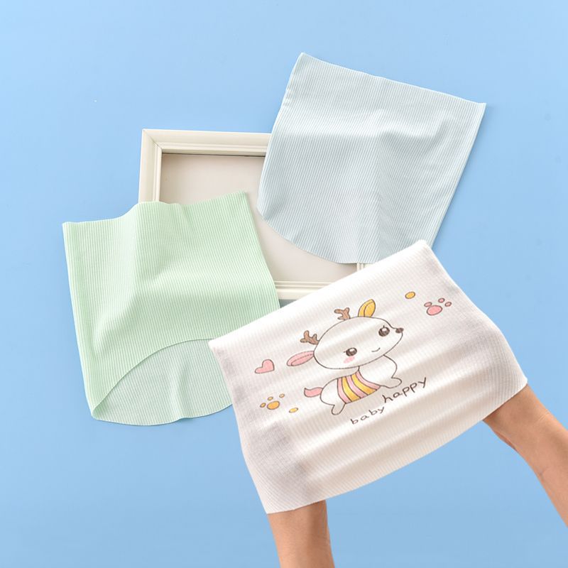 17*20cm [0-2 세에 적합] [3 팩] 작은 색 사슴 단색