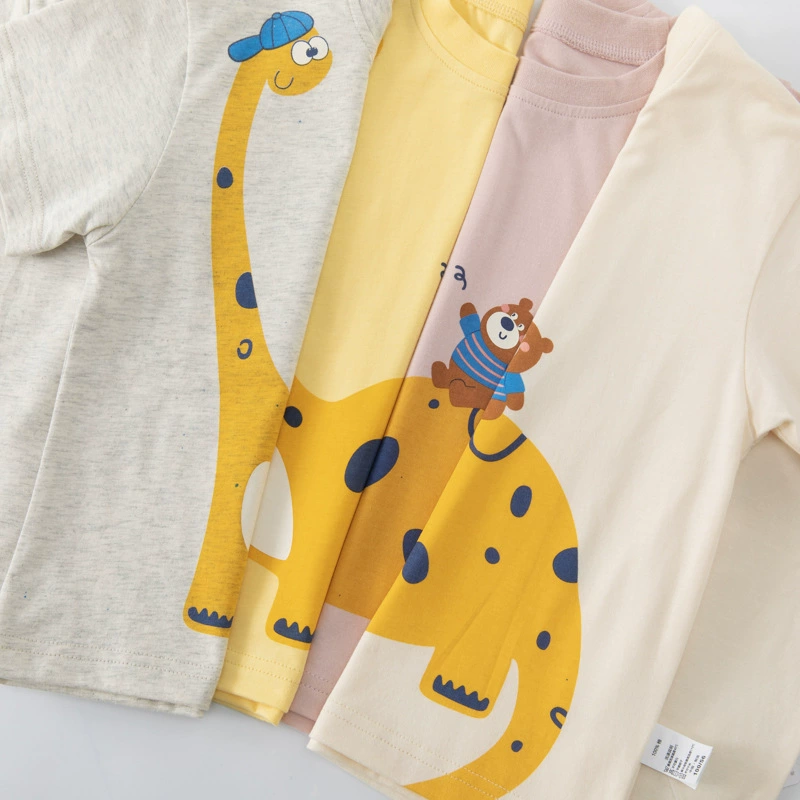 be top (Cross-border trading), summer children's short sleeve T-shirt, children's clothing