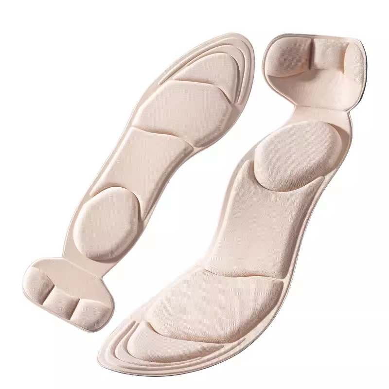Plantilla de tacón alto para mujeres de verano suela suave tacon adhesivo absorción de sudor transpiración gran reducción anti-caída tacon anti-desgaste plantilla de pies