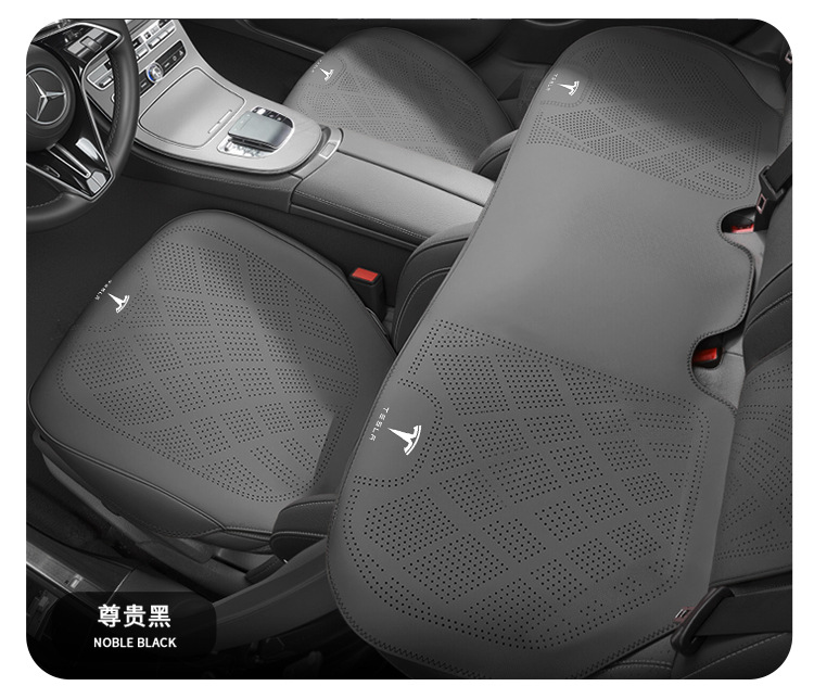 Cross-Border Suitable for Tesla Model 3 Model Y Car Seat Cushion All Year Round Summer Breathable Seat Cover Export