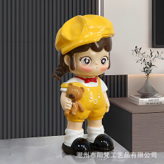 子供部屋クリエイティブ装飾装飾品トレンディなインターネット有名人の人形リビングルームテレビキャビネットホーム多機能漫画貯金箱