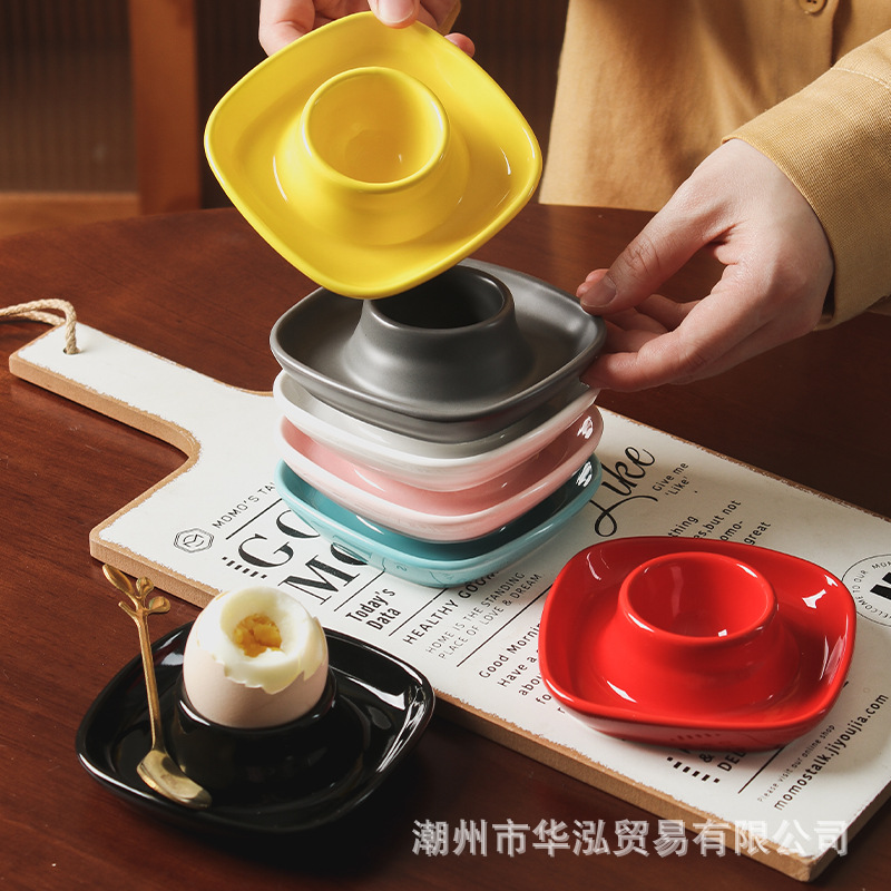 Ceramic Egg Tray, Egg Tray, Single Egg Tray, Restaurant Small Plate, Hotel Single Egg Tray, Hotel Egg Tray