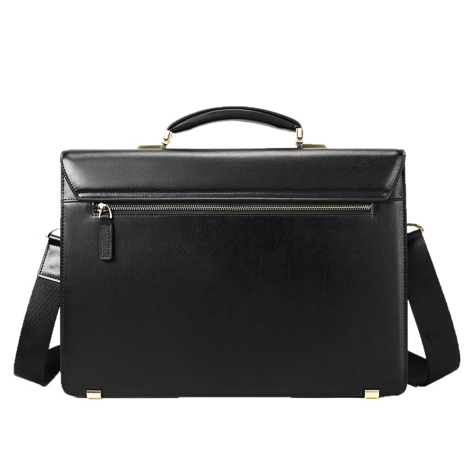 Cặp công sở nam da bò thật khóa mật mã chống trộm, túi đeo chéo xách tay đựng laptop 14 inch — Họa tiết dập nổi màu nâu cà phê, Màu cà phê, màu đen, Đen dập nổi