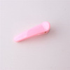 Fuchsia hairgrip, cute bangs, acrylic plastic hair accessory, 3.5cm