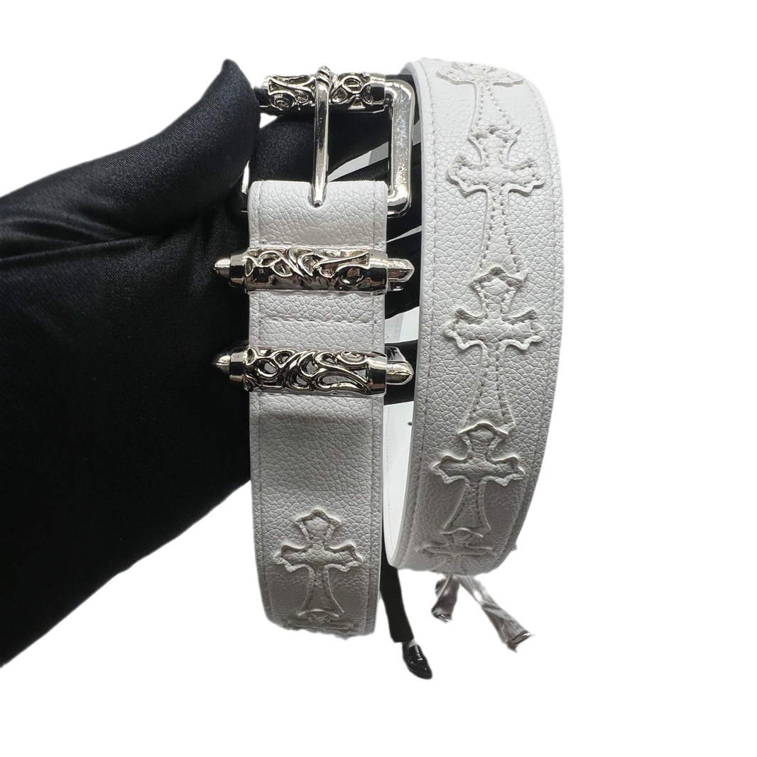 Personalidad patrón de lichi color crox nuevo cinturón masculino y femenino arte juvenil cinturón retro moda vid rodillo diez