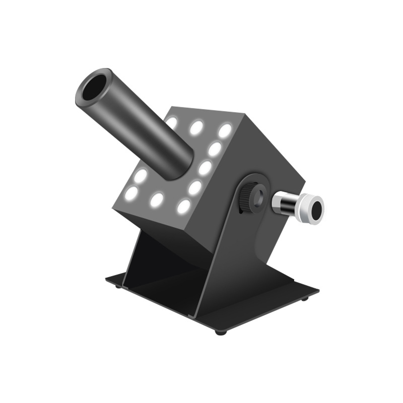 Máquina de columna de gas de dióxido de carbono de Payton LED máquina de columna de gas de color completo barra limpia máquina de chorro de humo de bar máquina de columna de gas de efecto especial de etapa