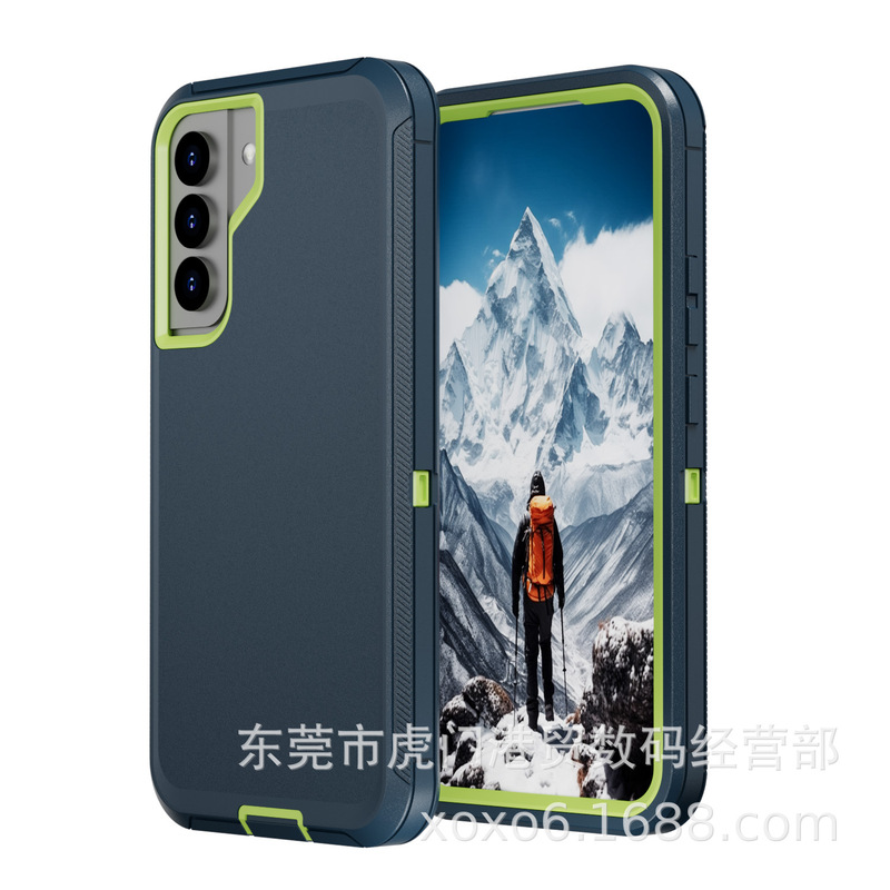 Samsung SAMSUNG S22/PLUS 3 耐性ロボット携帯電話ケース、落下防止および防塵保護カバーに適しています。|undefined